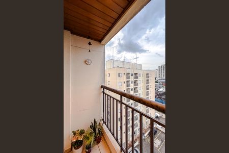 Varanda da Sala de apartamento à venda com 2 quartos, 46m² em Ipiranga, São Paulo