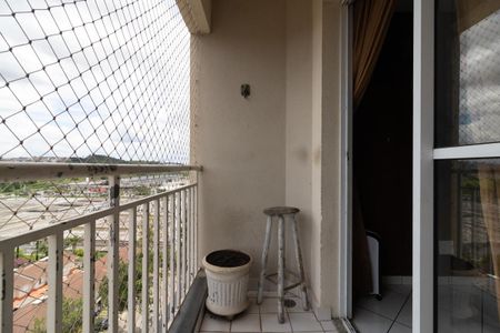 Sacada da Sala de apartamento para alugar com 3 quartos, 70m² em Jardim Santa Maria, São Paulo