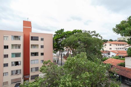 Vista da varanda da sala de apartamento à venda com 3 quartos, 75m² em Pampulha, Belo Horizonte