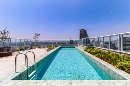Área comum - Piscina de apartamento para alugar com 1 quarto, 25m² em Butantã, São Paulo