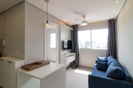 Sala de apartamento para alugar com 2 quartos, 35m² em Barra Funda, São Paulo