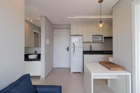 Sala de apartamento para alugar com 2 quartos, 35m² em Barra Funda, São Paulo