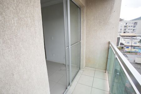 Varanda da Sala de apartamento à venda com 2 quartos, 60m² em Taquara, Rio de Janeiro