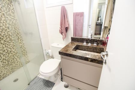 Apartamento à venda com 92m², 2 quartos e 2 vagasQuarto Suíte 1 - Banheiro