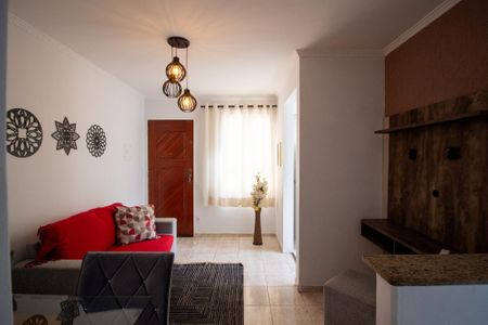 Sala de apartamento para alugar com 2 quartos, 48m² em Jardim Nogueira, Sorocaba