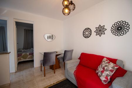 Sala de apartamento para alugar com 2 quartos, 48m² em Jardim Nogueira, Sorocaba