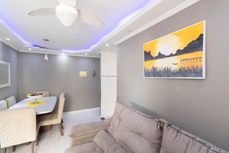 Sala de apartamento para alugar com 2 quartos, 44m² em Campo Grande, Rio de Janeiro