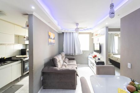 Sala de apartamento para alugar com 2 quartos, 44m² em Campo Grande, Rio de Janeiro