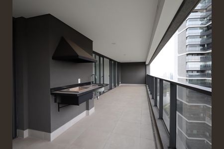 Varanda gourmet de apartamento para alugar com 3 quartos, 186m² em Real Parque, São Paulo