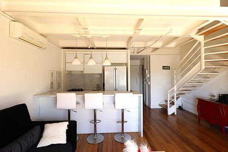 Apartamento para alugar com 97m², 1 quarto e 2 vagasCozinha sala