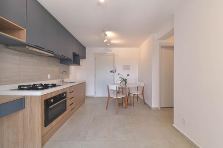 Apartamento para alugar com 36m², 2 quartos e sem vagaSala - Cozinha Integrada