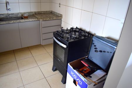 Cozinha de apartamento para alugar com 1 quarto, 75m² em Jardim Paulista, Ribeirão Preto