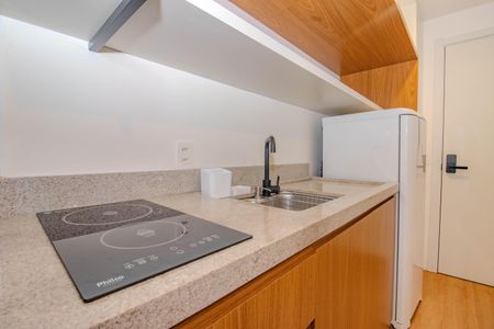 Studio para alugar com 25m², 1 quarto e 1 vagaCozinha