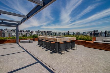 Studio para alugar com 25m², 1 quarto e 1 vagaLounge