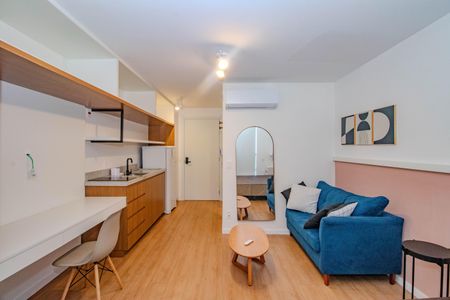 Studio para alugar com 25m², 1 quarto e 1 vagaLoft