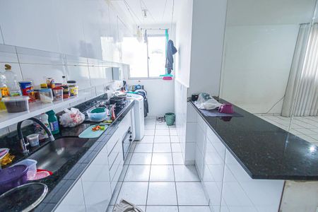 cozinha de apartamento para alugar com 2 quartos, 42m² em Nova Pampulha, Belo Horizonte