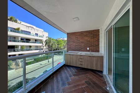 Varanda de apartamento à venda com 3 quartos, 80m² em Recreio dos Bandeirantes, Rio de Janeiro