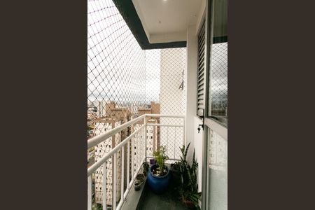 Varanda da Sala de apartamento à venda com 3 quartos, 68m² em Vila Esperança, São Paulo
