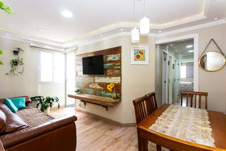 Sala de apartamento à venda com 3 quartos, 68m² em Vila Esperança, São Paulo