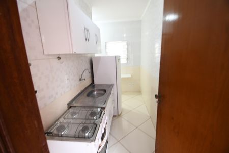 Cozinha de kitnet/studio para alugar com 1 quarto, 35m² em Cidade Universitária, Campinas
