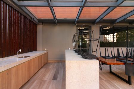 Studio à venda com 25m², 1 quarto e sem vagaÁrea comum - Churrasqueira