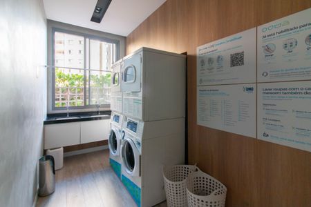 Studio à venda com 25m², 1 quarto e sem vagaLavanderia