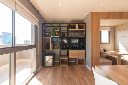 Studio à venda com 25m², 1 quarto e sem vagaCoworking