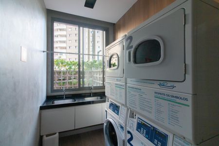 Studio à venda com 25m², 1 quarto e sem vagaLavanderia