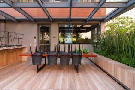 Studio à venda com 25m², 1 quarto e sem vagaÁrea comum - Churrasqueira