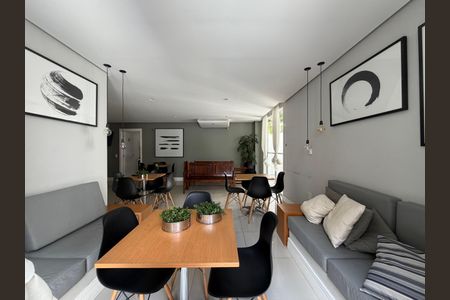 Apartamento para alugar com 46m², 2 quartos e 1 vagaÁrea comum - Salão de festas