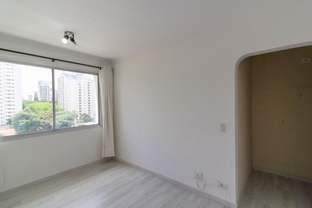 Sala de apartamento à venda com 1 quarto, 42m² em Brooklin, São Paulo