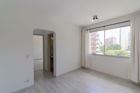 Sala de apartamento à venda com 1 quarto, 42m² em Brooklin, São Paulo