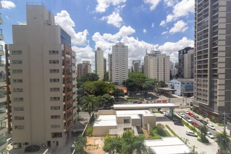 Vista Quarto de apartamento à venda com 1 quarto, 42m² em Brooklin, São Paulo