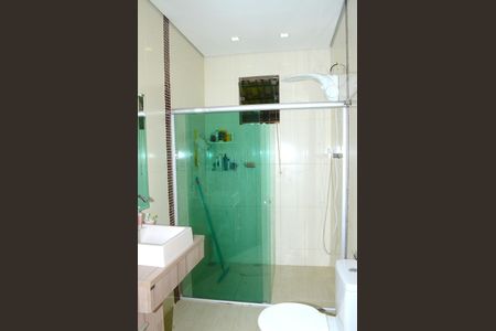 Casa de condomínio para alugar com 110m², 2 quartos e 1 vagaBanheiro Corredor