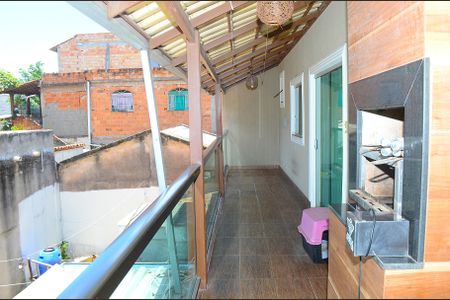 Casa de condomínio para alugar com 110m², 2 quartos e 1 vagaÁrea gourmet