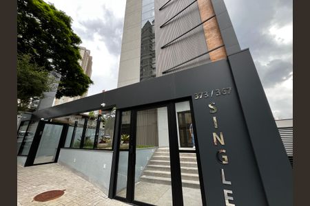 Apartamento para alugar com 34m², 1 quarto e 1 vaga Apartamento para alugar com 34m², 1 quarto e 1 vagaFachada