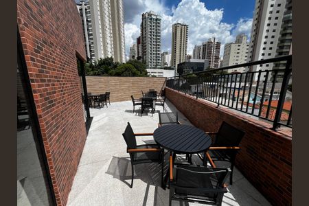 Apartamento para alugar com 34m², 1 quarto e 1 vaga Apartamento para alugar com 34m², 1 quarto e 1 vagaÁrea gourmet