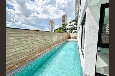 Apartamento para alugar com 34m², 1 quarto e 1 vaga Apartamento para alugar com 34m², 1 quarto e 1 vagaÁrea comum - Piscina