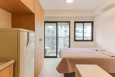 Studio - Quarto e Cozinha de kitnet/studio para alugar com 1 quarto, 20m² em Butantã, São Paulo