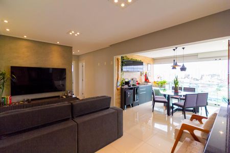 Sala de estar de apartamento para alugar com 2 quartos, 73m² em Jardim Aeroporto, São Paulo