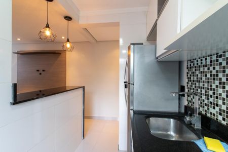 Cozinha de apartamento para alugar com 2 quartos, 49m² em Jardim Boa Esperança, Campinas