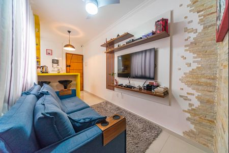 Sala de apartamento à venda com 2 quartos, 129m² em Vila Helena, Santo André