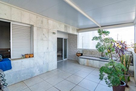 Varanda da Sala de apartamento à venda com 3 quartos, 190m² em Lourdes, Belo Horizonte