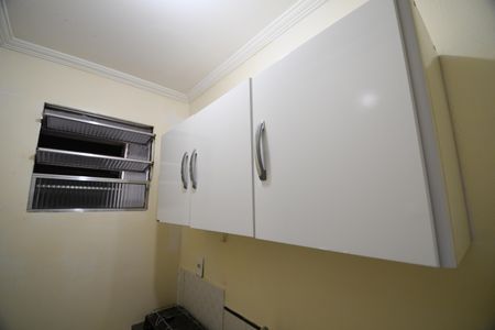 Cozinha de kitnet/studio para alugar com 1 quarto, 19m² em Cidade Universitária, Campinas