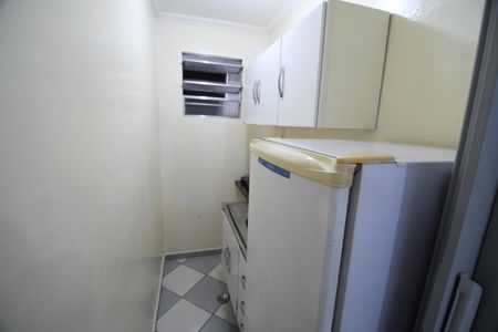 Cozinha de kitnet/studio para alugar com 1 quarto, 19m² em Cidade Universitária, Campinas