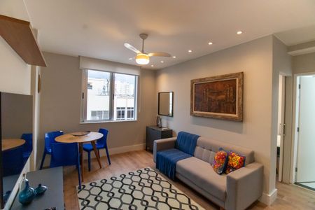 Sala de apartamento para alugar com 2 quartos, 52m² em Icaraí, Niterói