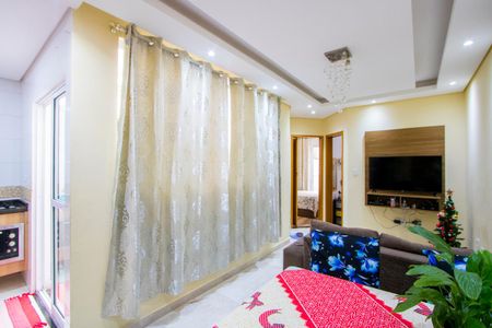 Sala de apartamento para alugar com 2 quartos, 50m² em Vila Marina, Santo André