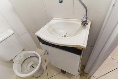 Casa de condomínio à venda com 70m², 2 quartos e 1 vagaLavabo