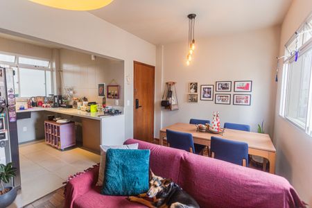 Sala de apartamento para alugar com 2 quartos, 92m² em Anchieta, Belo Horizonte