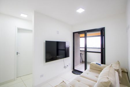 Sala de apartamento à venda com 2 quartos, 40m² em Jardim Cristiane, Santo André